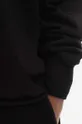 black Rick Owens cotton sweatshirt