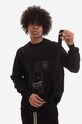 Rick Owens cotton sweatshirt DU02B4279.RIGEP2.BLACK