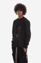Rick Owens cotton sweatshirt DU02B4279.RIGEP2.BLACK