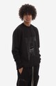 Rick Owens cotton sweatshirt DU02B4279.RIGEP2.BLACK