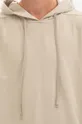 beżowy Rick Owens bluza bawełniana Pullover Hoodie