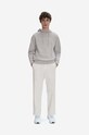 A.P.C. cotton sweatshirt Hoodie Larry COFDZ.H27622 gray SS23