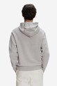 Clothing A.P.C. cotton sweatshirt Hoodie Larry COFDZ.H27622 gray