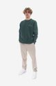 Βαμβακερή μπλούζα Norse Projects N20.1347.8112 πράσινο SS23
