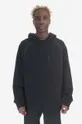 fekete adidas Originals pamut melegítőfelső Trefoil Essentials Hoodie Férfi