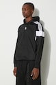 Dukserica adidas Originals Adicolor Classics Cut Line Hoodie crna HS2065