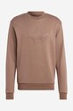 adidas Originals cotton sweatshirt brown HZ4158