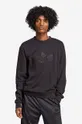 crna Pamučna dukserica adidas Originals Graphics Monogram Crew Sweatshirt Muški