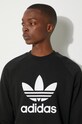 Bavlnená mikina adidas Originals Adicolor Classics Trefoil Crewneck IA4854 čierna