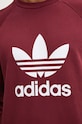 Bavlněná mikina adidas Originals IA4856 burgundské