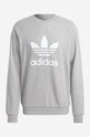 adidas Originals hanorac de bumbac gri IA4857