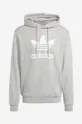 gray adidas Originals cotton sweatshirt