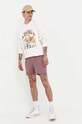 Μπλούζα Abercrombie & Fitch KI122.3110.100 μπεζ SS23