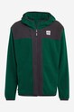 adidas Originals bluza Adventure FC Full Zip Polar Fleece Hoodie zielony IC2340