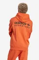 adidas Originals cotton sweatshirt orange