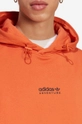 orange adidas Originals cotton sweatshirt