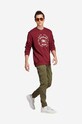 Bavlněná mikina adidas Originals IC5770 červená SS23
