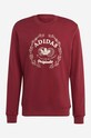 Bavlněná mikina adidas Originals červená IC5770