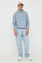 Βαμβακερή μπλούζα Polo Ralph Lauren μπλε