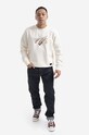 Evisu cotton sweatshirt 2EAHTM1SW316XXCT.ECRX beige SS23