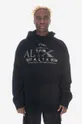 μαύρο Βαμβακερή μπλούζα 1017 ALYX 9SM Printed Logo Treated Ανδρικά