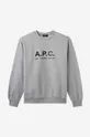 gray A.P.C. cotton sweatshirt Franco