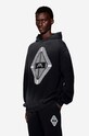 Pamučna dukserica A-COLD-WALL* Gradient Hoodie crna ACWMW126