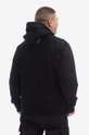 Bavlněná mikina Billionaire Boys Club Cursive Logo Popover Hood B23122 BLACK Pánský