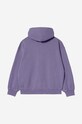 Clothing Carhartt WIP cotton sweatshirt Carhartt WIP Hooded Nelson Sweat I029963 ARRENGA I029963.ARRENGA violet