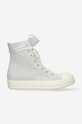 Rick Owens trampki Denim Shoes Sneaks szary DU01C6800.MMD