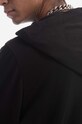 Rick Owens cotton sweatshirt Pullover Hoodie DU01C6285.RNEH1. black
