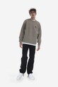 STAMPD cotton sweatshirt SLA.M3058SW green SS23