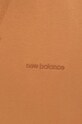 New Balance bluza bawełniana MT23565TOB pomarańczowy SS23