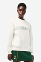 Lacoste cotton sweatshirt applique white SF5600.70V