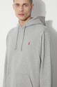 Gramicci hanorac de bumbac One Point Hooded Sweatshirt G303.FT gri