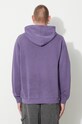 Odjeća Pamučna dukserica Gramicci One Point Hooded Sweatshirt G303.FT ljubičasta