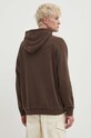 Oblečení Bavlněná mikina Gramicci One Point Hooded Sweatshirt G303.FT hnědá