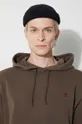 barna Gramicci pamut melegítőfelső One Point Hooded Sweatshirt