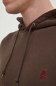Хлопковая кофта Gramicci One Point Hooded Sweatshirt G303.FT коричневый