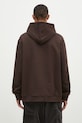 Îmbrăcăminte Gramicci hanorac de bumbac One Point Hooded Sweatshirt G303.FT maro