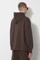 Бавовняна кофта Gramicci One Point Hooded Sweatshirt коричневий