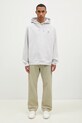 Bavlněná mikina Gramicci One Point Hooded Sweatshirt G303.FT šedá