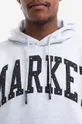 grigio Market felpa in cotone