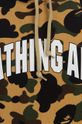 Bavlněná mikina A Bathing Ape žlutá 001PPI801009M