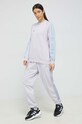 Odzież adidas bluza HS7477 fioletowy