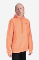 Бавовняна кофта 032C Terra Reglan Hoodie з капюшоном помаранчевий SS23.C.2031