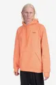Βαμβακερή μπλούζα 032C Terra Reglan Hoodie πορτοκαλί