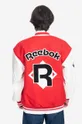 Reebok Classic wool blend bomber jacket Res V Jacket  48% Acrylic, 48% Polyester, 4% Wool
