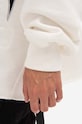 Rick Owens cotton sweatshirt Crater DU02B4277.FEH1.MILK