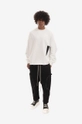 Rick Owens cotton sweatshirt white